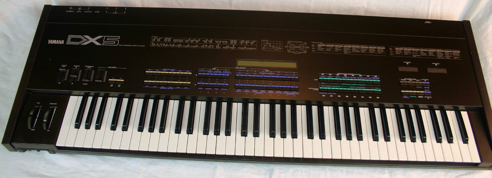 MATRIXSYNTH: Yamaha DX5 Synthesizer with Yamaha Flight Case