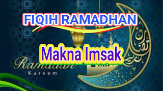 makna imsak puasa ramadhan