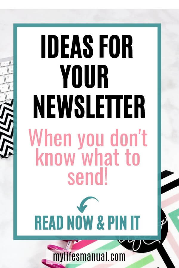 Email marketing tips for bloggers.