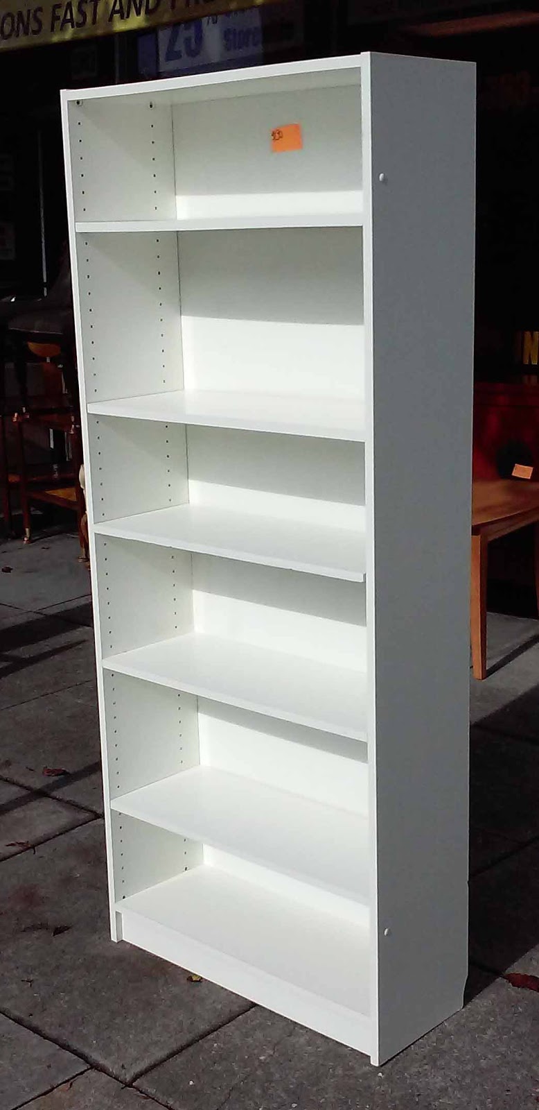 UHURU FURNITURE & COLLECTIBLES SOLD Tall White Bookcases 30 / each