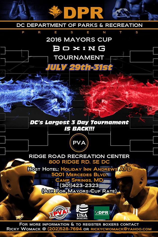 Boxing Along The Beltway Mayor's Cup To Be Held In Southeast DC July