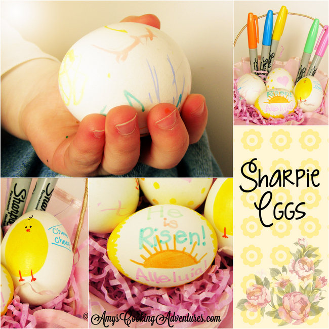Sharpie Easter Eggs
