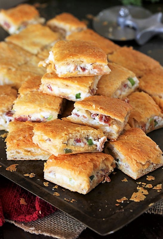 Bacon and Cream Cheese Crescent Appetizer Recipe - Taste and Tell