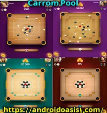 تحميل لعبة Carrom Pool‏ مهكره اخر اصدار مجانآ للاندرويد،Carrom Pool‏ مهكره