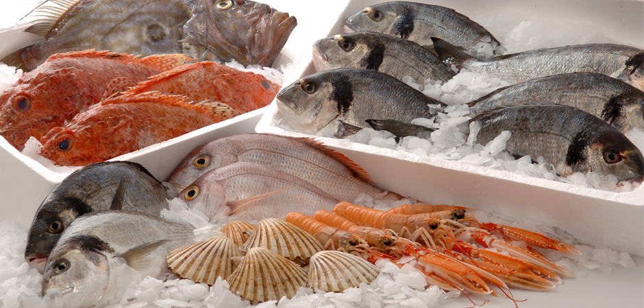 Pasar Ikan Segar Jual Laut Gambar