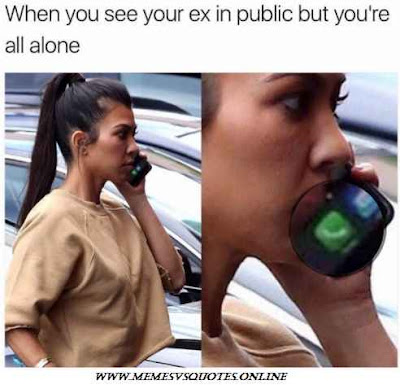 Ex in public