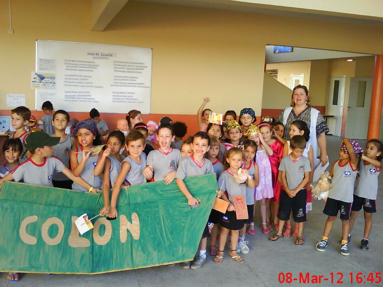 TURMINHAS DOS 1º ANOS DA ESCOLA MUNICIPAL VEREADOR ARINOR VOGELSANGER ...