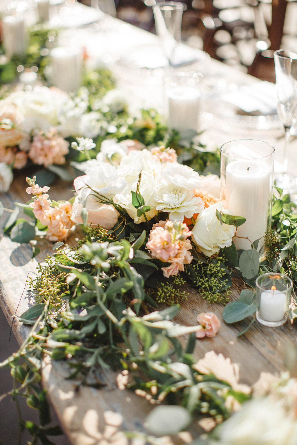 Florals By Jenny: Soft Peach and Cream Wedding at The Ranch, Laguna ...