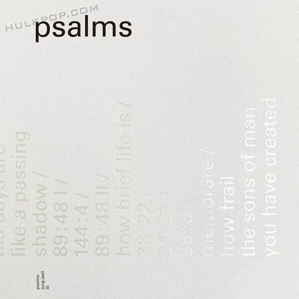 Jung Jae Il – psalms