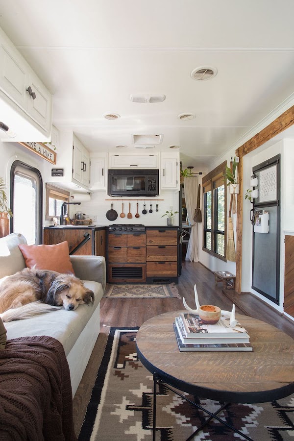 Antes y después de una autocaravana reformada con mucho encanto_14