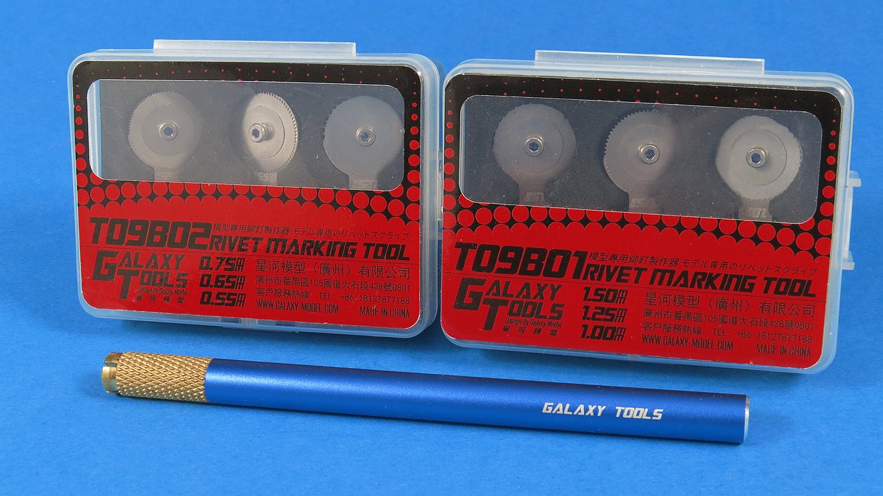 The Modelling News Used & Reviewed Riveting Wheels and Handle from