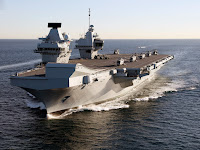 Britain's new aircraft carrier joins NATO.