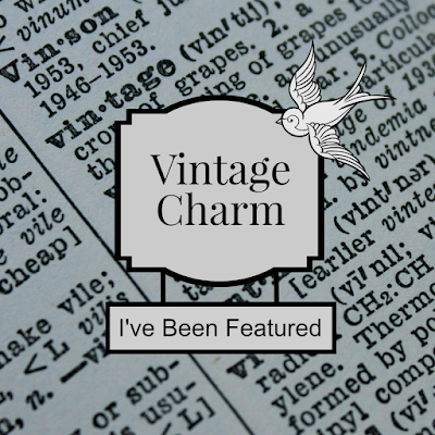 My Thrift Store Addiction Vintage Charm party