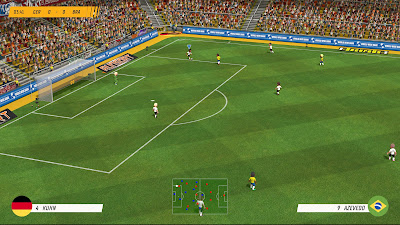 Super Soccer Blast America Vs Europe Game Screenshot 1