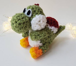 PATRON GRATIS YOSHI | SUPER MARIO BROS AMIGURUMI 40237