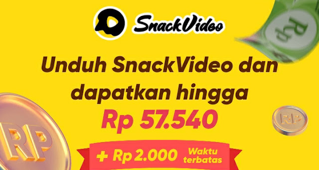 Aplikasi SnackVideo Penghasil Uang