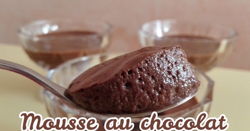 Mousse Au Chocolat Vegan Sans Oeufs