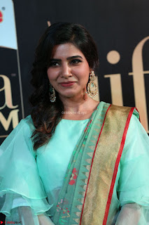 Samantha Ruth Prabhu Looks super cute in a lovely Saree  Exclusive 11