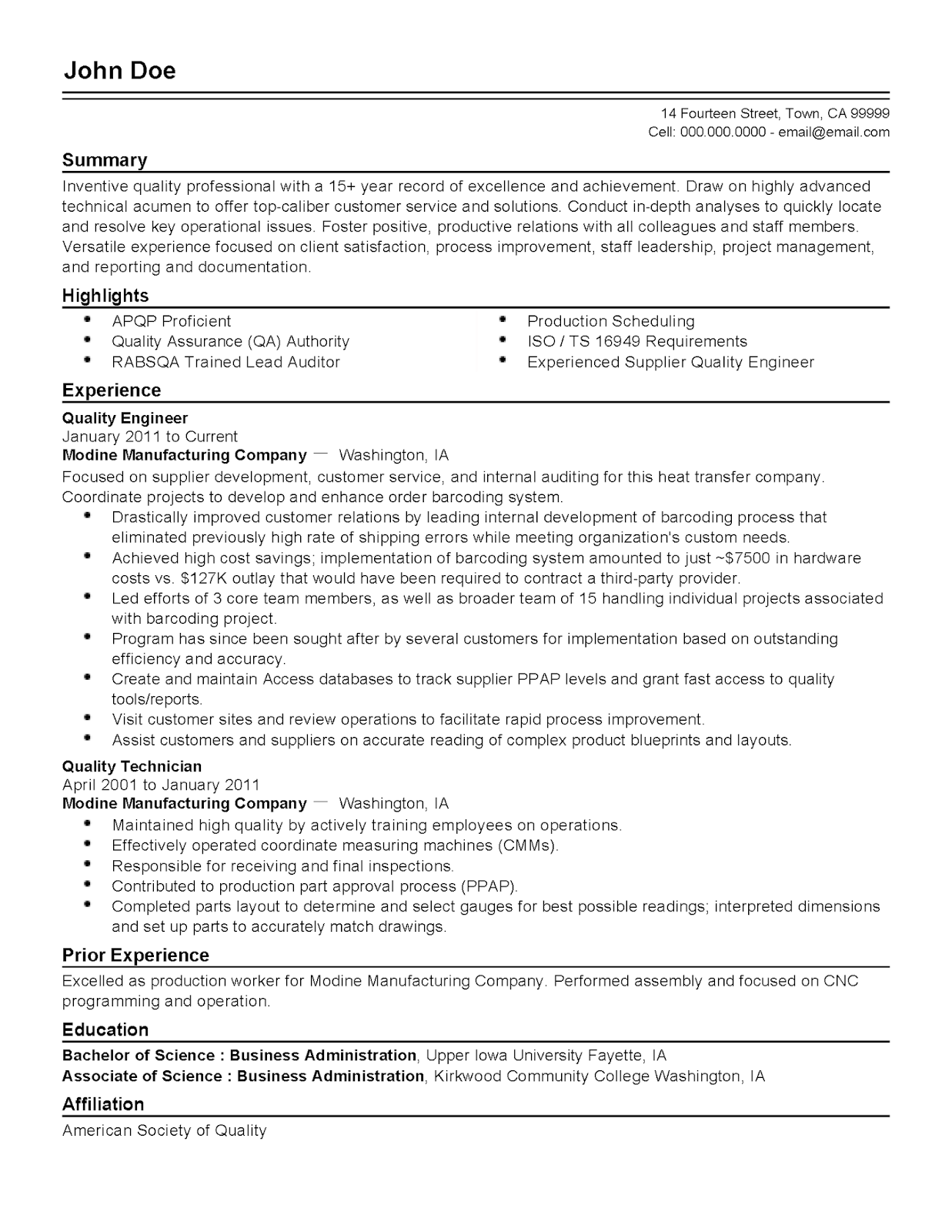 how to make a perfect resumes