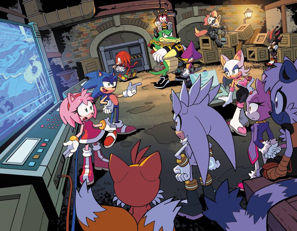 La casita de Amy Rose: FONDO: La Resistencia (IDW)