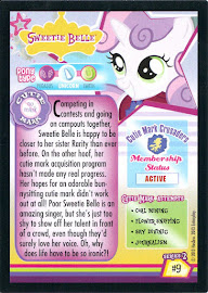 My Little Pony Sweetie Belle Series 2 Trading Card