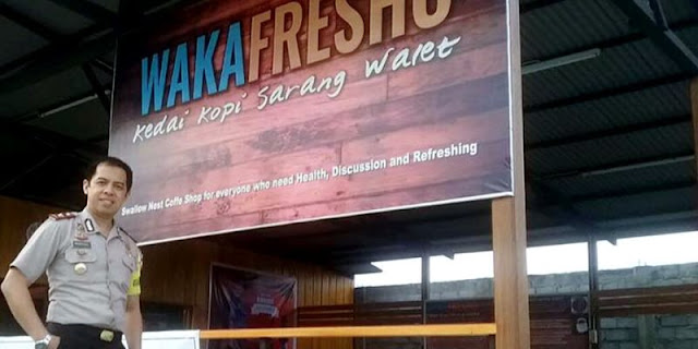 Wakapolres Ini Lebih Memilih Buka Warung Kopi Dan Menolak Riba