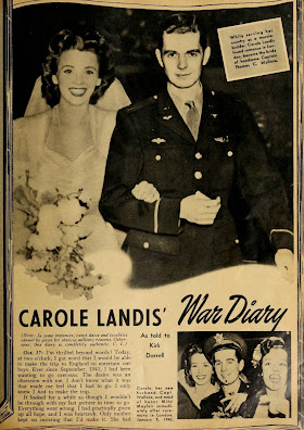 Carole Landis' War Diary