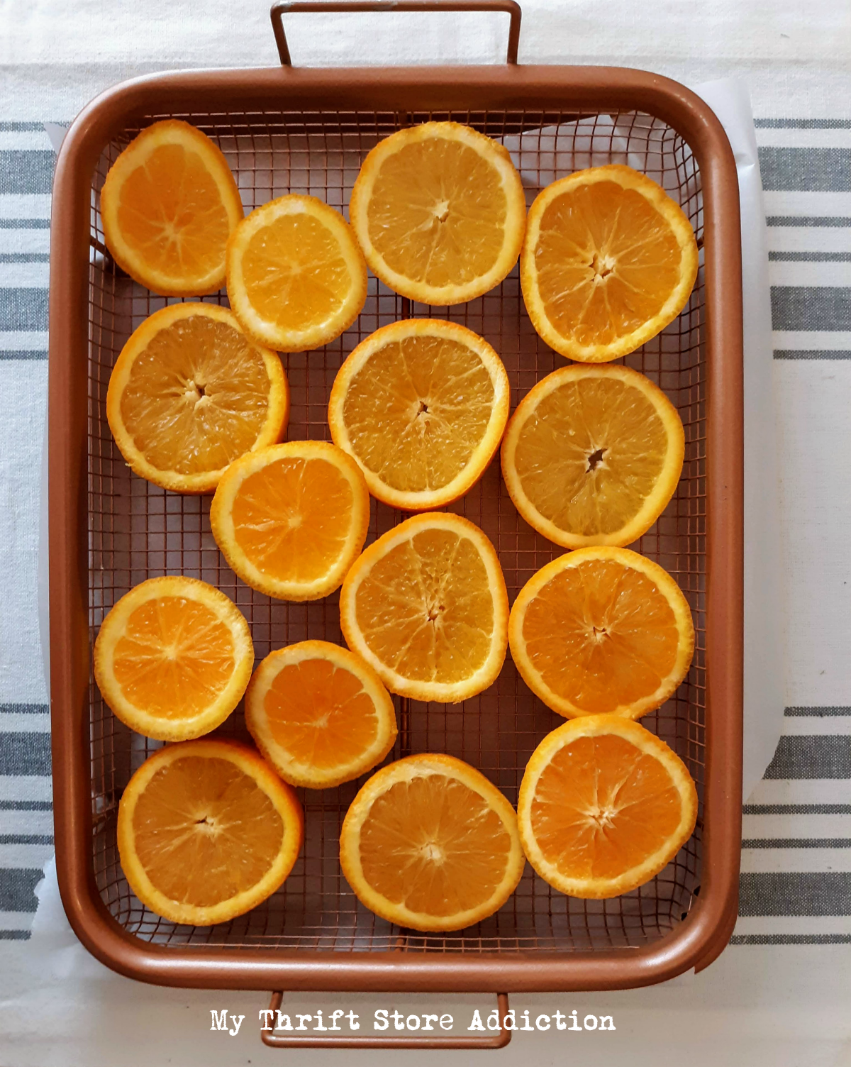 how to dry oranges