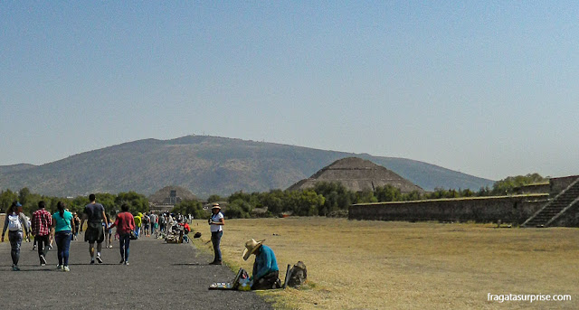 Avenida dos Mortos de Teotihuacán