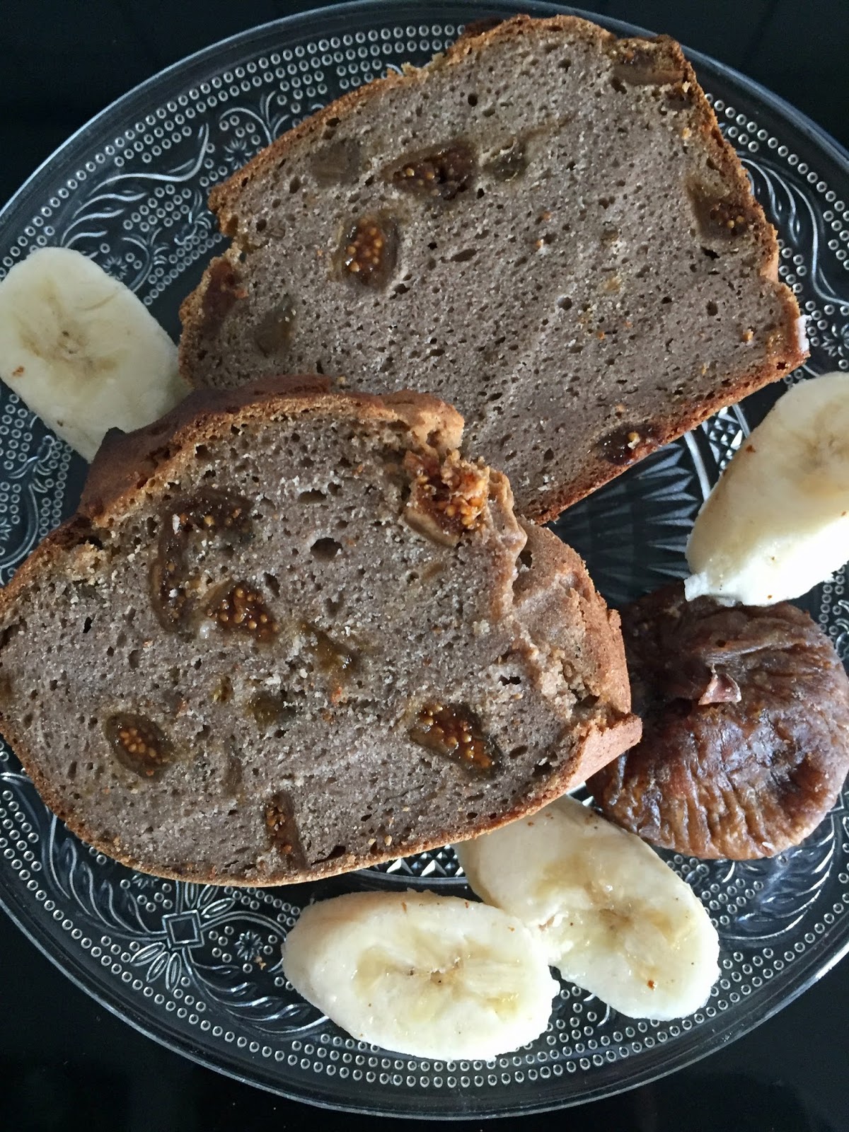 Bananen-Feigen-Brot Rezept glutenfrei und vegan