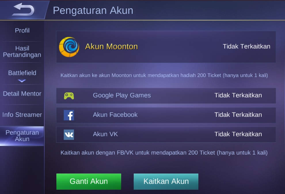 Cara Buat Akun Moonton Lewat Web Edukasi Lif Co Id