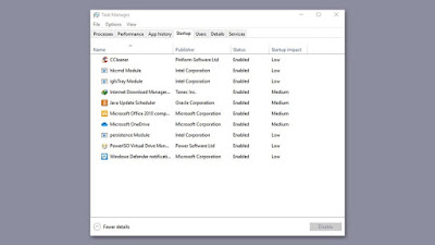 Cara Mematikan Aplikasi Saat Startup Di Windows 10