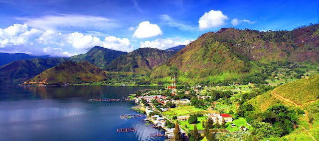 Samosir Island, in the Middle of a Lake