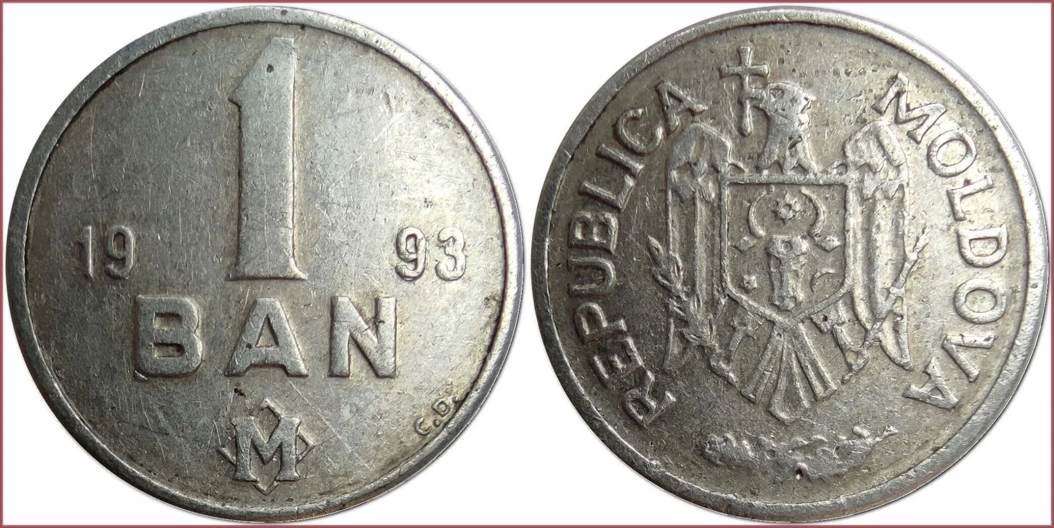 1 ban, 1993: Republic of Moldova
