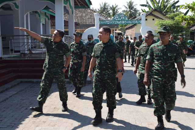 Danrem 074/Warastratama Tinjau Lokasi sasaran TMMD Reguler di Klaten