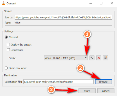 download youtube video in vlc