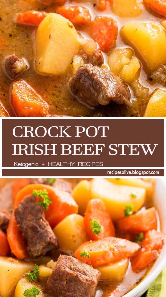 CROCK POT IRISH BEEF STEW - Recipes Olive
