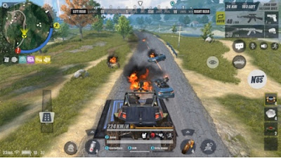 Loại game đua moto đột kích thổi một luồng gió new vào trò chơi Rules of Survival