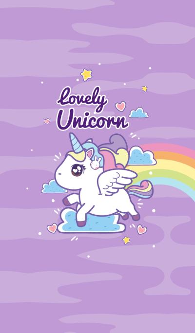 Lovely Unicorn Pastel
