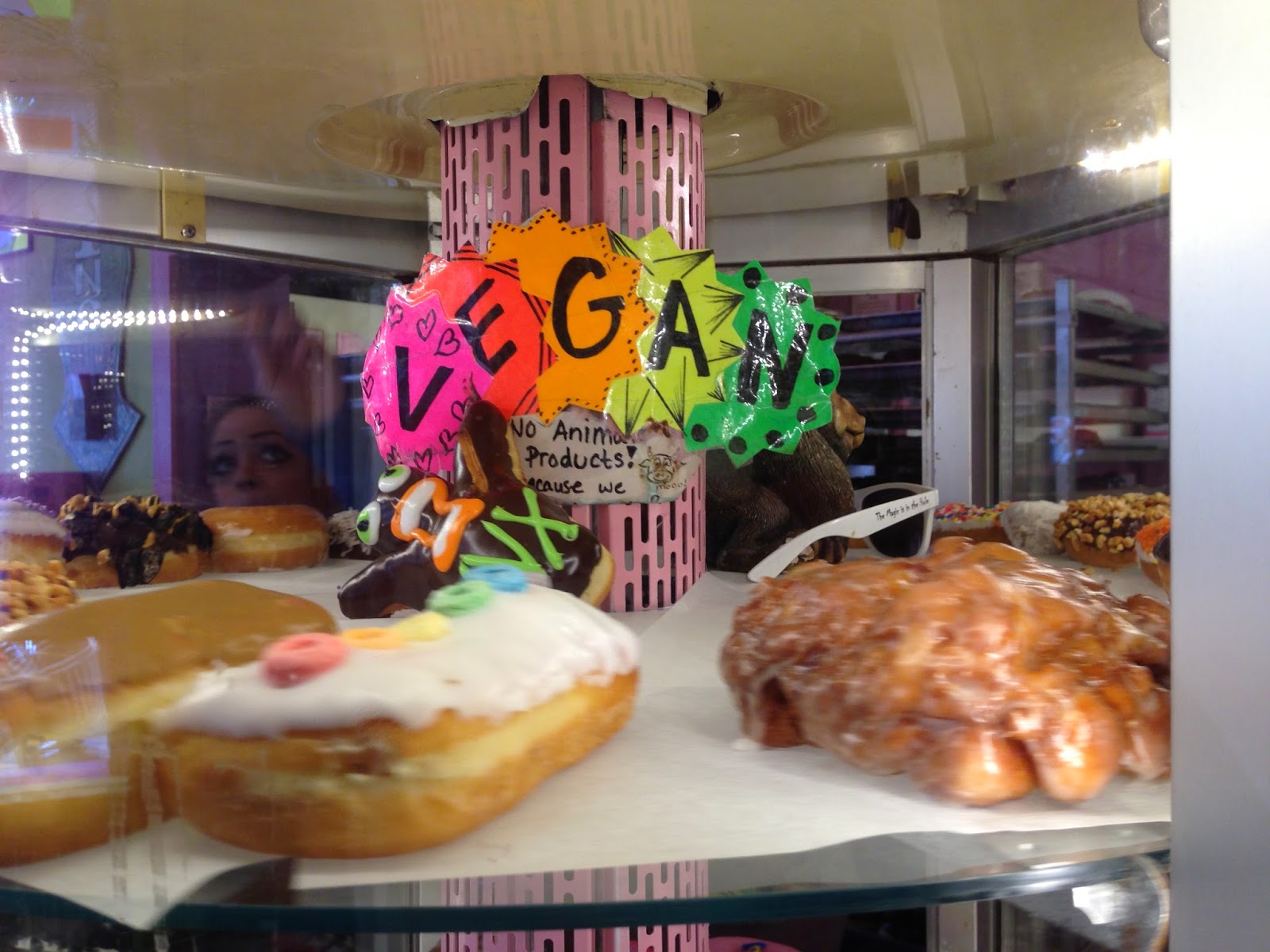 Variety of Vegan Donuts at Voodoo Doughnuts