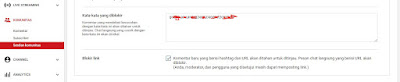 memblokir kata kotor atau tidak pantas di youtube
