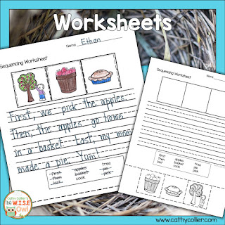 6 Steps for Success with Sequencing COLLIER Here are 6 Steps for Success with Sequencing. Students are led through a variety of activities ranging from teacher directed to student led.