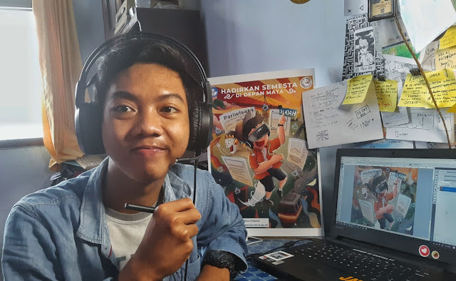 Poster Karya Mahasiswa ISI Surakarta Raih Juara Pertama Peksiminas XV 2020