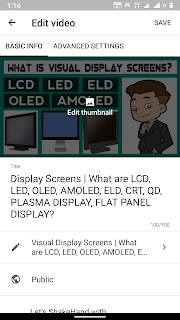 How to set a thumbnail or picture or an image on a YouTube video?