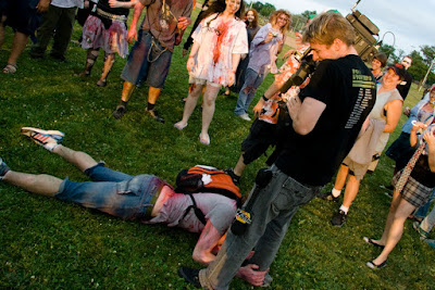 Halifax Nova Scotia Photography Sarah DeVenne Event Halifax Zombie Walk Much Music