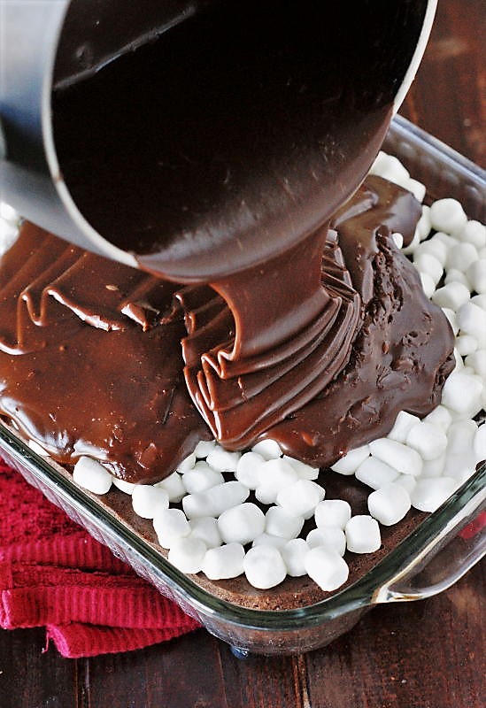 Marshmallow Chocolate Cake The Kitchen is My Playground