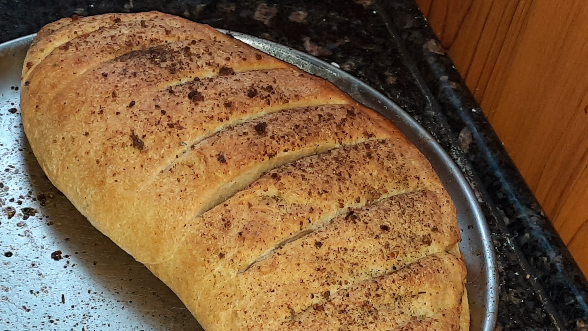 Kongu Traditional Recipes GARLIC BREAD USING WHEAT FLOUR/கார்லிக் ரொட்டி