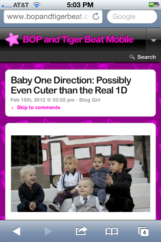 One Direction Babies