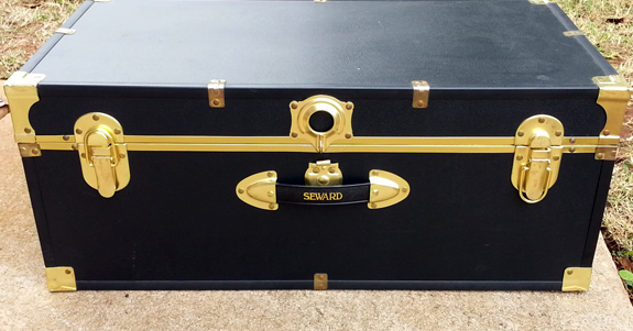 luggage trunk vintage