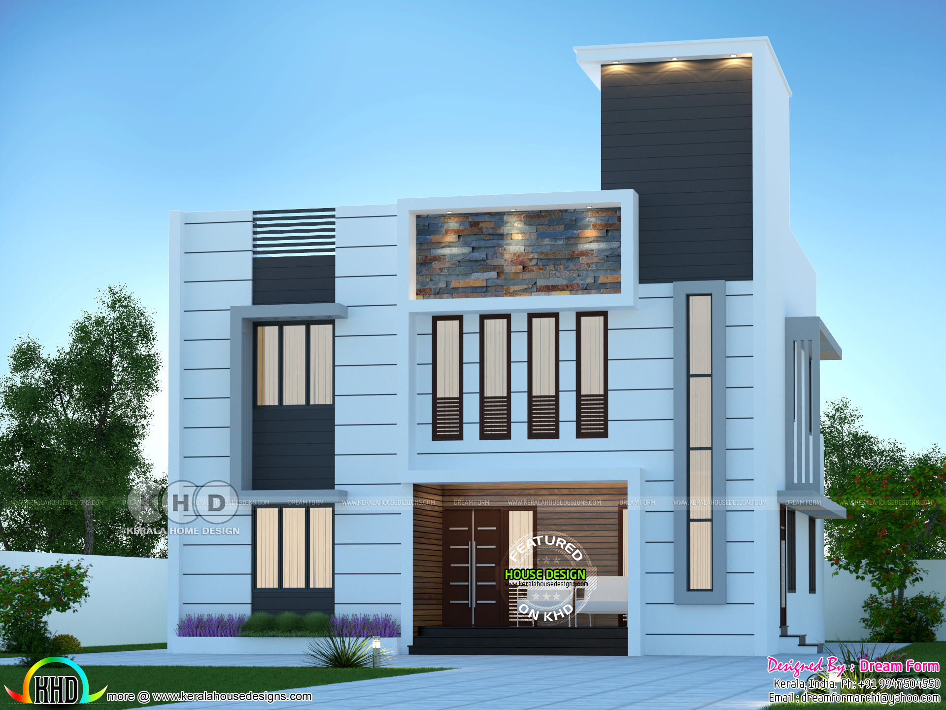 Trending Modern house design 2022, 1250 sqft 2Bhk modern house